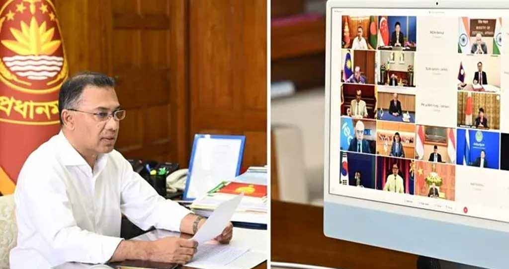 এশিয়া জিরো এমিশন সম্মেলনে বক্তব্য দিলেন প্রধানমন্ত্রী